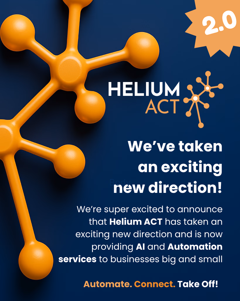 HeliumACT 2.0 - Exciting New Direction